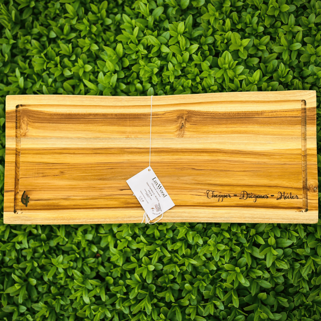tabla parrillera xl (rústica) (80x30cm) $59.99